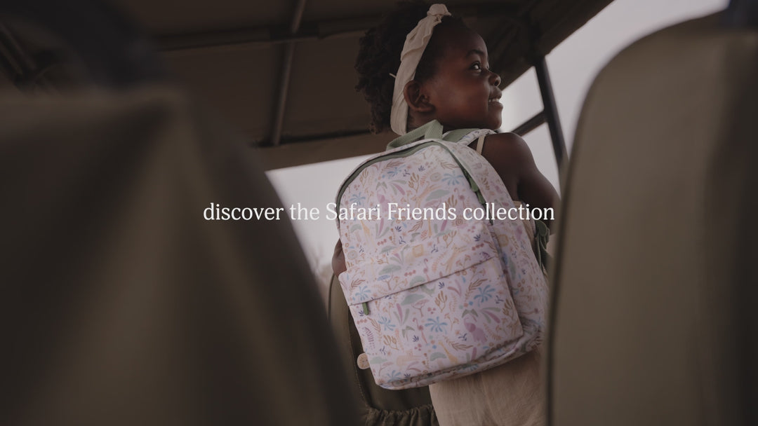 Little Dutch Childrens Backpack - Safari Friends