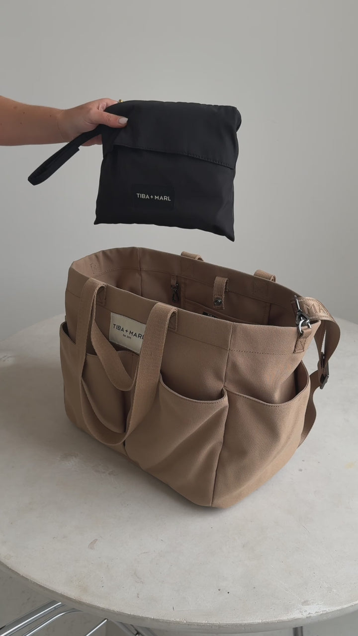 TIBA + MARL Canvas Pocket Tote - Desert