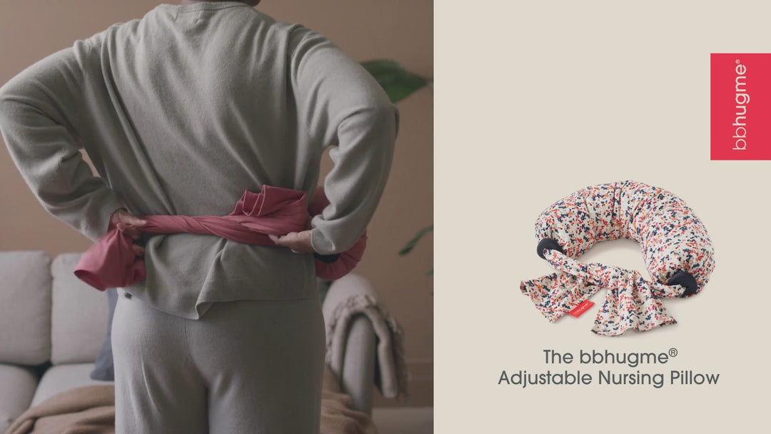 bbhugme Nursing Pillow - Hazel Brown