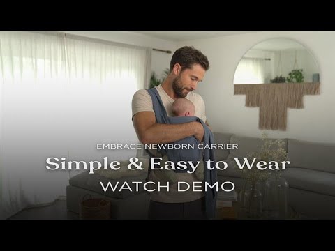 Ergobaby Embrace Soft And Snug Newborn Carrier - Soft Olive