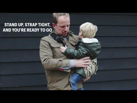 Wildride Toddler Carrier - Black Zebra