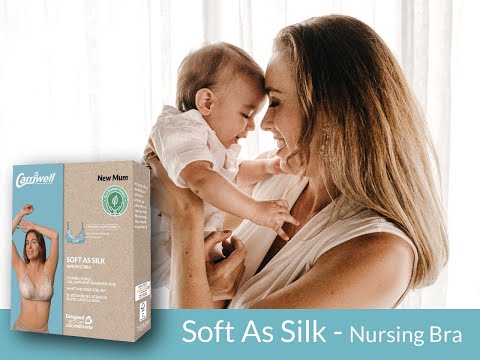 Carriwell Soft As Silk Nursing Bra  - Black