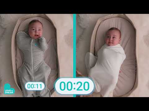 Love to Dream Swaddle Up Sleeping Bag 1.0 Tog - Twinkle Powder Blue