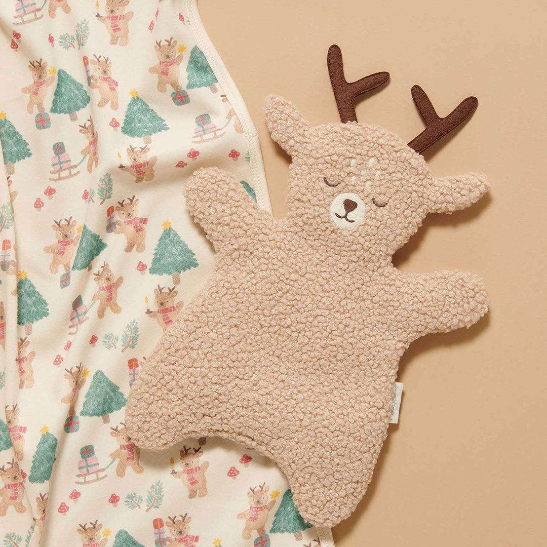 Purebaby Christmas Blanket & Comforter Gift Set - Deer Christmas Print-Blankets-Deer Christmas Print-One Size | Natural Baby Shower