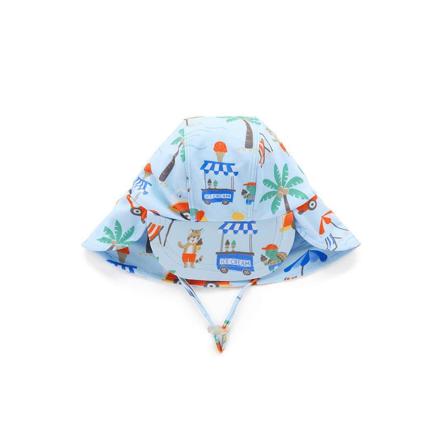 Purebaby Legionaires Swim Hat - Cancun Print-Hats-Cancun Print-S | Natural Baby Shower