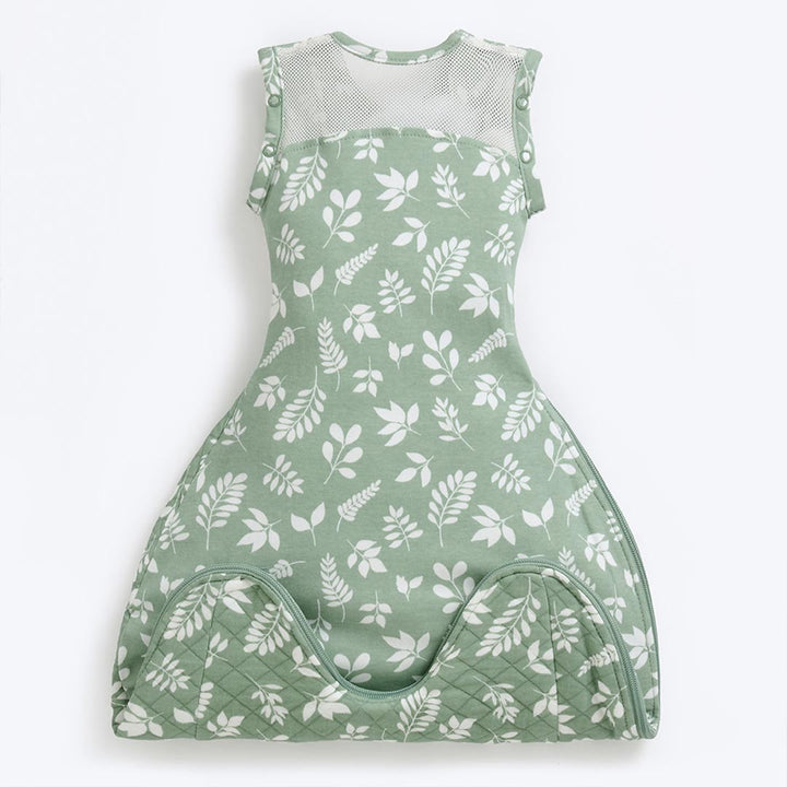 Purflo All Seasons Swaddle To Sleep Bag - 2. 5 Tog - Fern-Sleeping Bags-Fern-0-4m | Natural Baby Shower