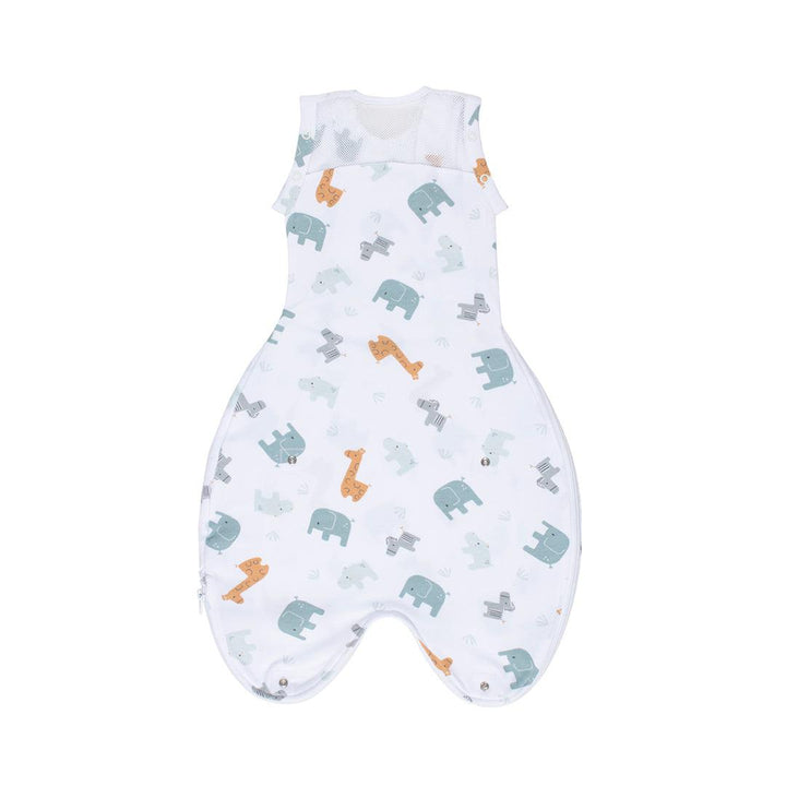Purflo All Seasons Swaddle To Sleep Bag - 2.5 Tog - Animal Safari-Sleeping Bags-Animal Safari-0-4m | Natural Baby Shower