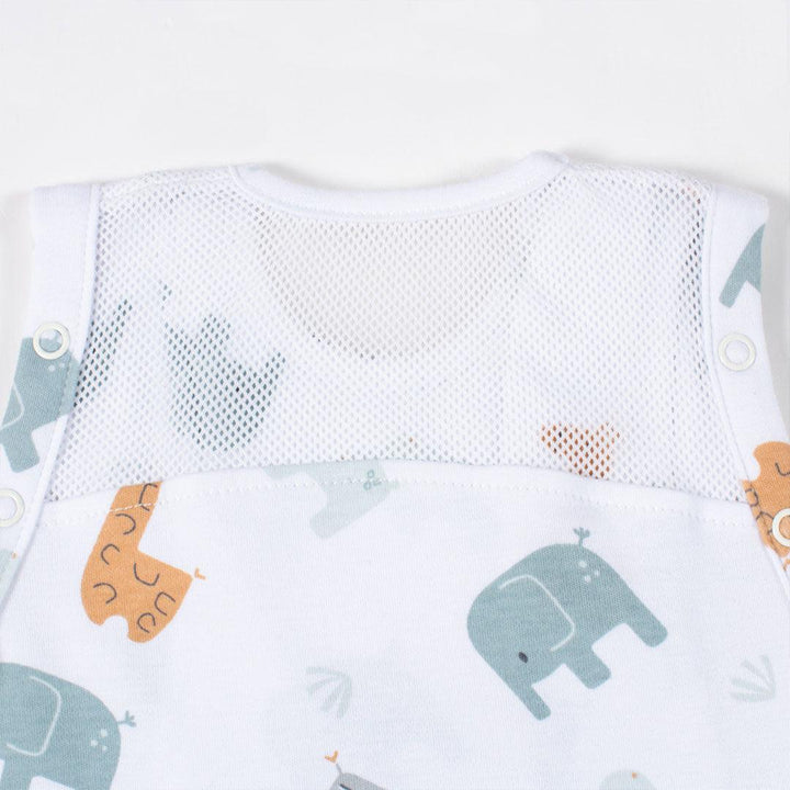 Purflo All Seasons Swaddle To Sleep Bag - 2.5 Tog - Animal Safari-Sleeping Bags-Animal Safari-0-4m | Natural Baby Shower