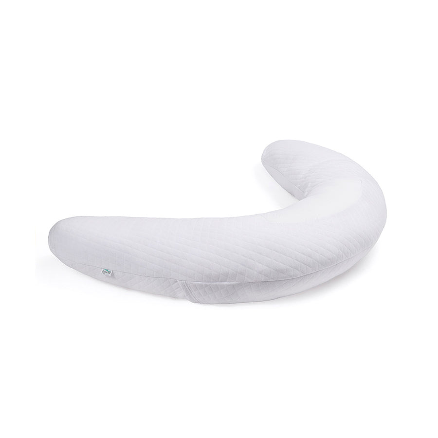 Purflo Breathe Pregnancy Pillow - Luxe White-Pregnancy Pillows-Luxe White-One Size | Natural Baby Shower