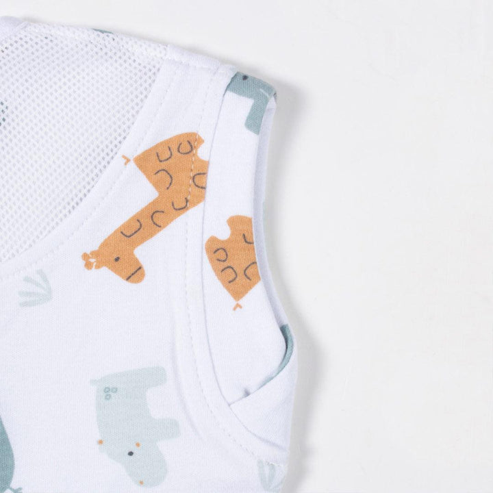 Purflo Cuddle To Sleep Bag - 0.5 Tog - Animal Safari-Sleeping Bags-Animal Safari-3-12m | Natural Baby Shower