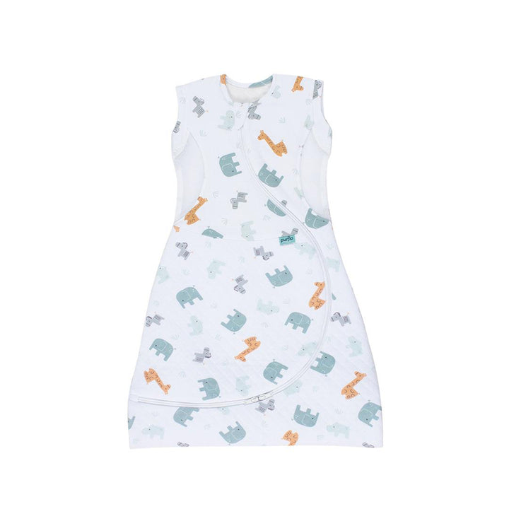 Purflo Cuddle To Sleep Bag - 2.5 Tog - Animal Safari-Sleeping Bags-Animal Safari-3-12m | Natural Baby Shower