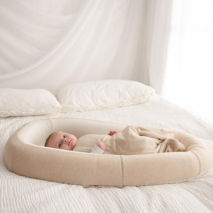 Purflo Sleep Tight Baby Bed - Sand-Sleep Positioners + Pods-Sand- | Natural Baby Shower