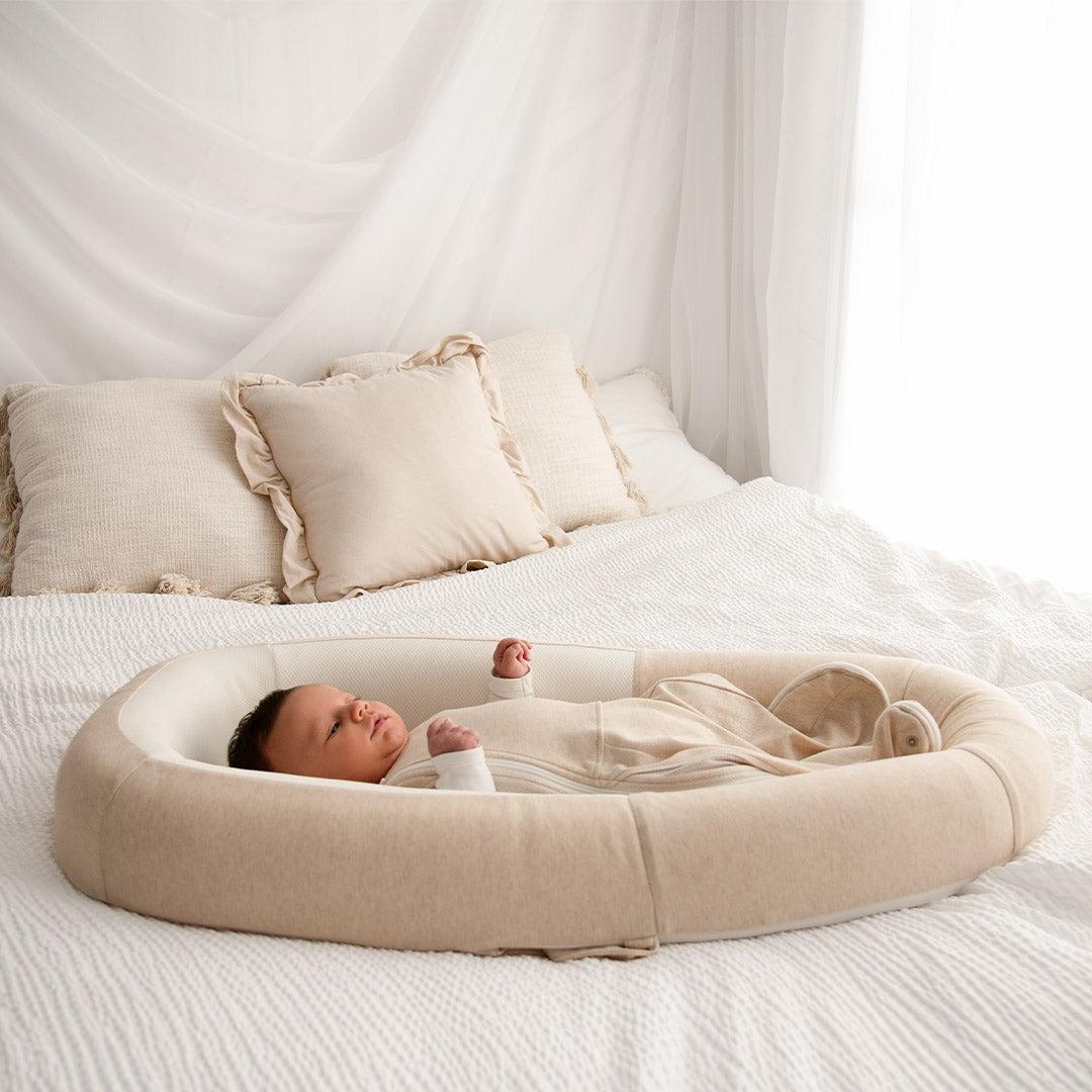 Purflo Sleep Tight Baby Bed - Sand-Sleep Positioners + Pods-Sand- | Natural Baby Shower