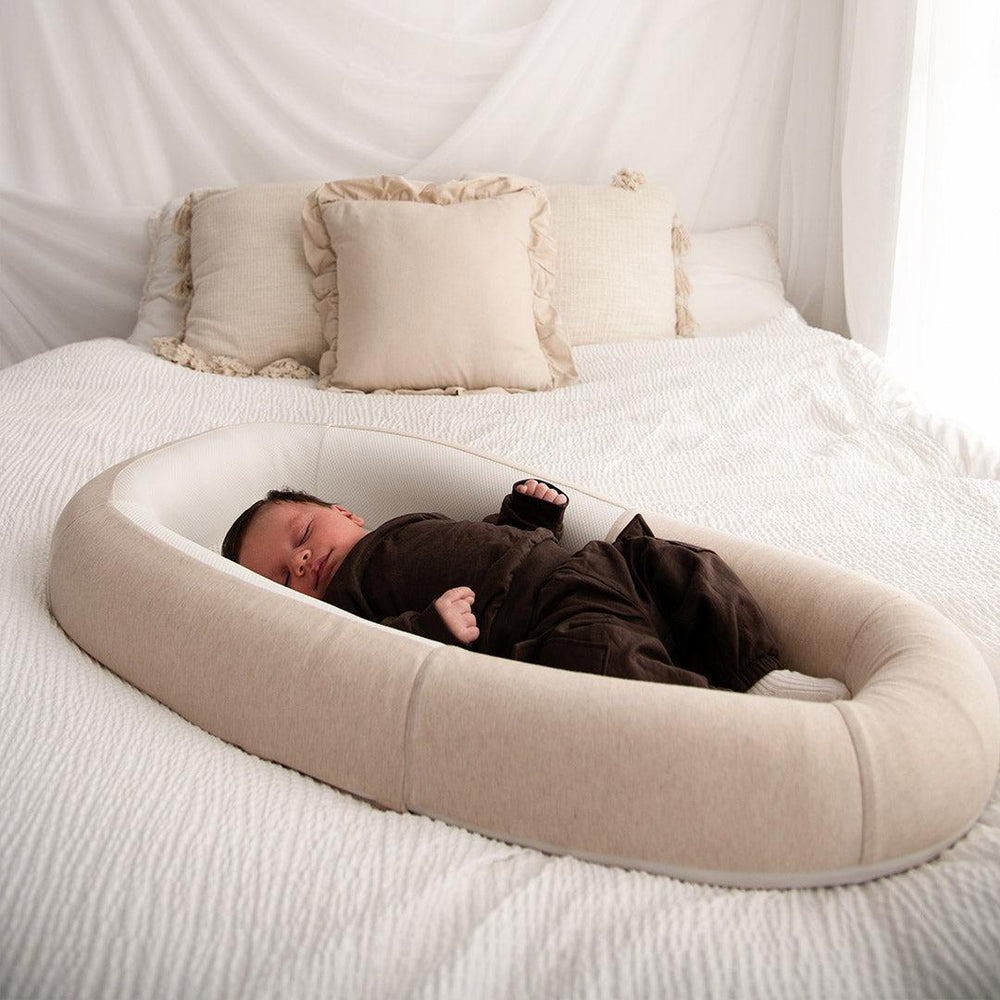 Purflo Sleep Tight Baby Bed - Sand-Sleep Positioners + Pods-Sand- | Natural Baby Shower