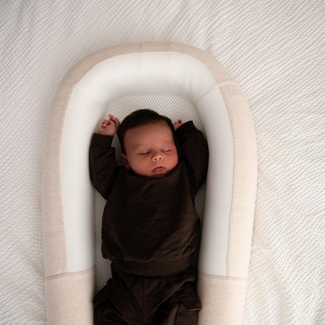 Purflo Sleep Tight Baby Bed - Sand-Sleep Positioners + Pods-Sand- | Natural Baby Shower