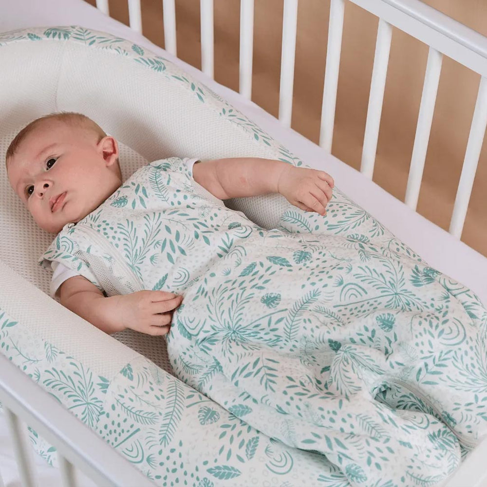 Purflo Swaddle to Sleep Bag 2.5 Tog 0-4m All Seasons - Jungle Fever-Sleeping Bags-0-4m- | Natural Baby Shower