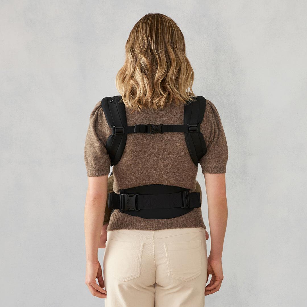 Ergobaby Omni Classic Cotton Baby Carrier - Pure Black-Baby Carriers- | Natural Baby Shower