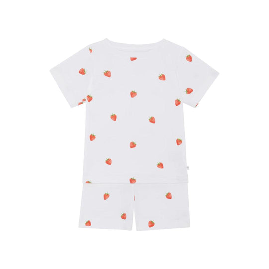 Rosa & Blue Summer Pyjamas - Strawberry-Pyjamas- | Natural Baby Shower