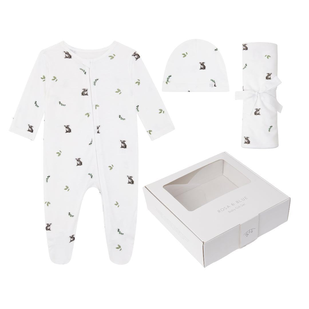 Rosa & Blue Baby Gift Set - Koala-Clothing Sets-Koala-0-3m | Natural Baby Shower