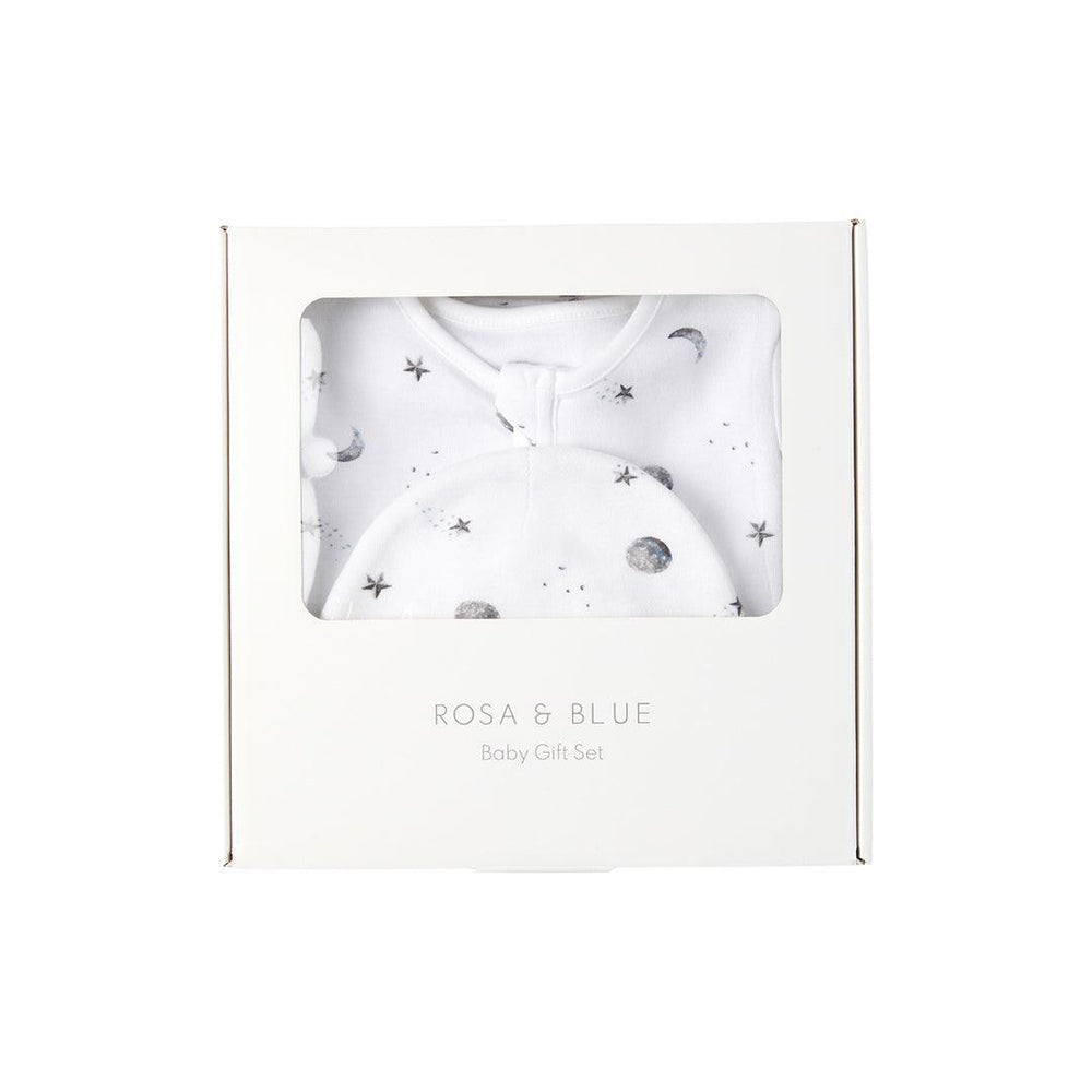 Rosa & Blue Baby Gift Set - Starlit Moon-Clothing Sets-Starlit Moon-0-3m | Natural Baby Shower
