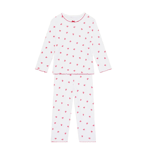 Rosa & Blue Pyjamas - Pink Heart-Pyjamas-Pink Heart-12-18m | Natural Baby Shower