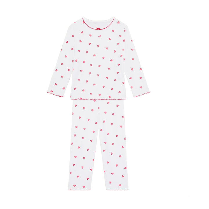 Rosa & Blue Pyjamas - Pink Heart-Pyjamas-Pink Heart-12-18m | Natural Baby Shower