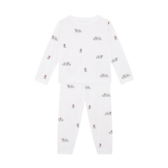 Rosa & Blue Pyjamas - Polar Bear-Pyjamas- | Natural Baby Shower