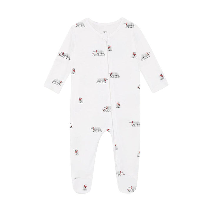 Rosa & Blue Sleepsuit - Polar Bear-Sleepsuits- | Natural Baby Shower