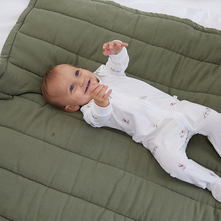Rosa & Blue Sleepsuit - Polar Bear-Sleepsuits- | Natural Baby Shower
