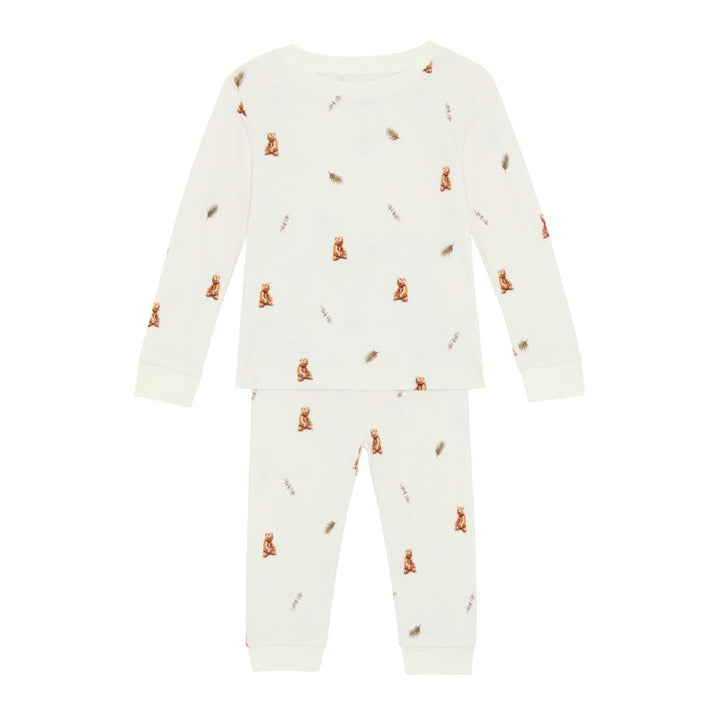 Rosa & Blue Pyjamas - Brown Bear-Pyjamas-Brown Bear-12-18m | Natural Baby Shower