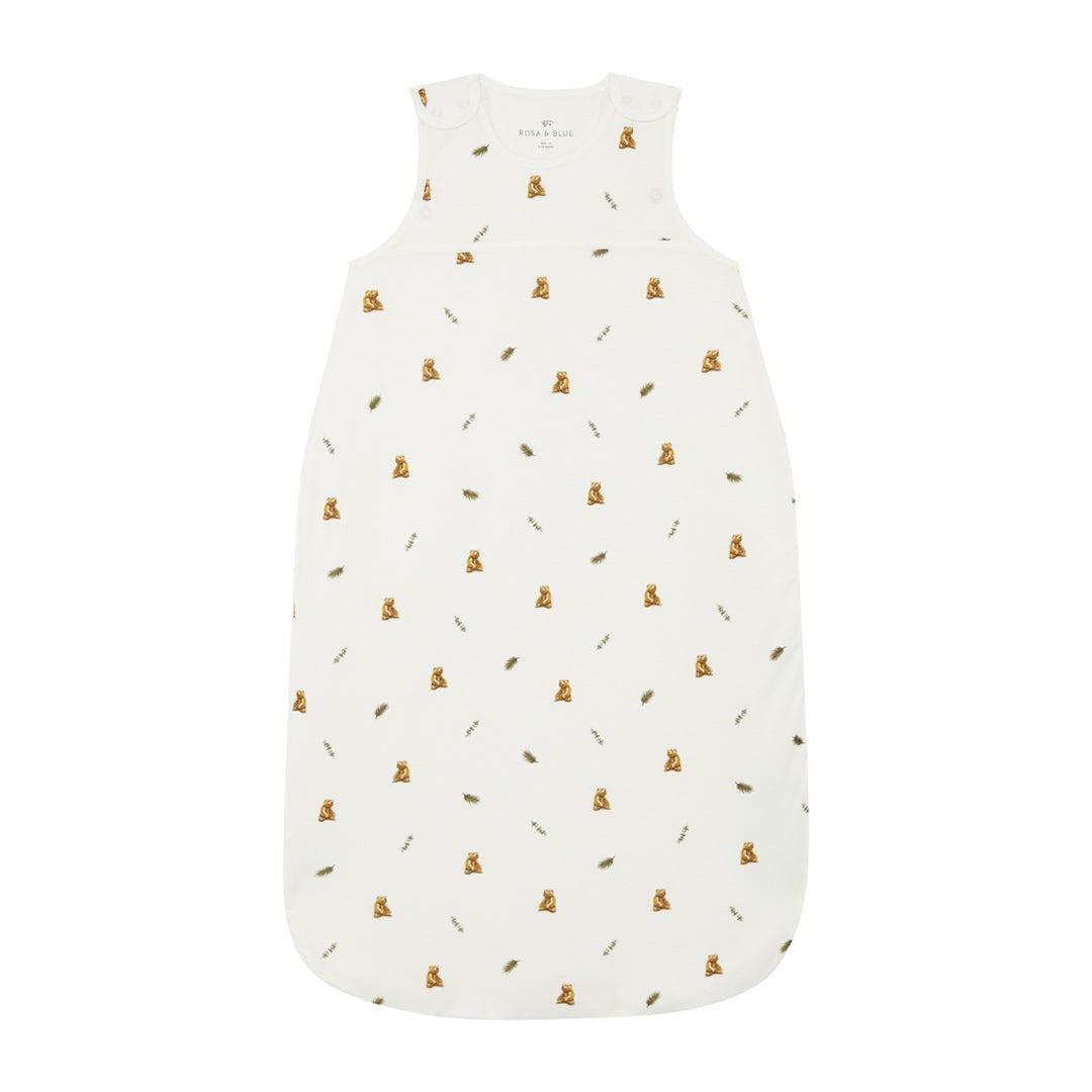 Rosa & Blue Sleeping Bag - 1.5 Tog - Brown Bear-Sleeping Bags-Brown Bear-3-24m | Natural Baby Shower