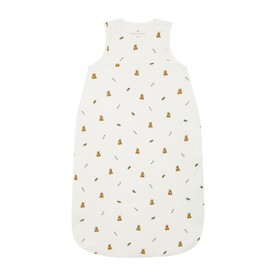 Rosa & Blue Sleeping Bag - 1.5 Tog - Brown Bear-Sleeping Bags-Brown Bear-3-24m | Natural Baby Shower