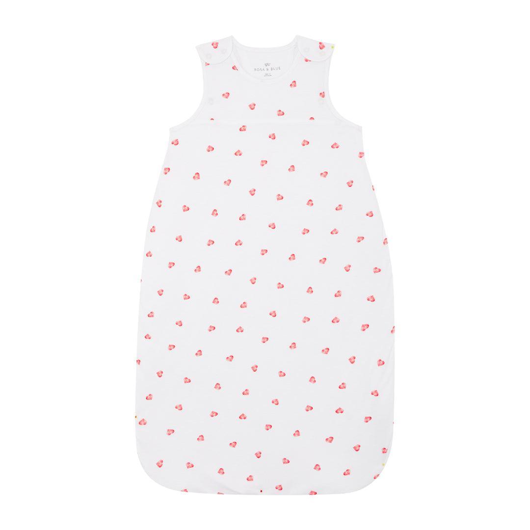 Rosa & Blue Sleeping Bag - 2.5 Tog - Heart-Sleeping Bags-Heart-3-24m | Natural Baby Shower