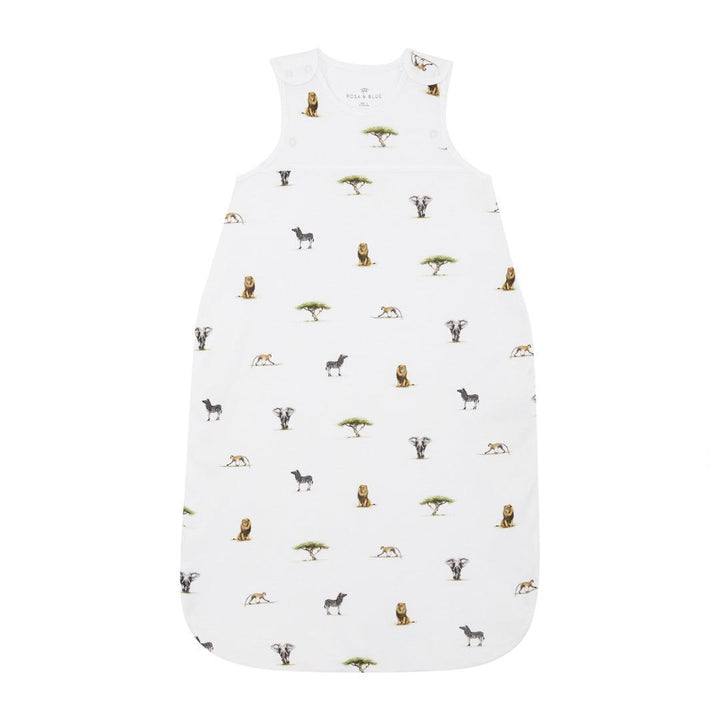 Rosa & Blue Sleeping Bag - 1.5 Tog - Safari-Sleeping Bags-Safari-3-24m | Natural Baby Shower