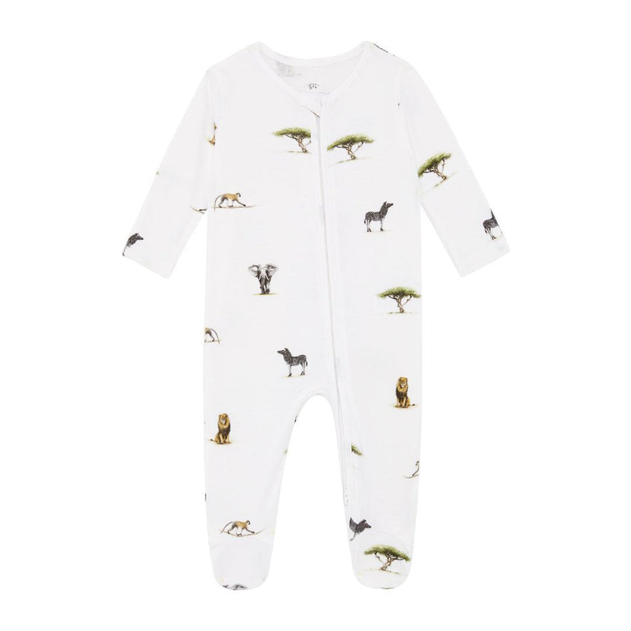 Rosa & Blue Sleepsuit - Safari-Sleepsuits-Safari-Newborn | Natural Baby Shower