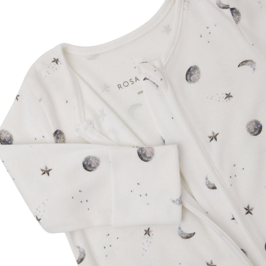Rosa & Blue Sleepsuit - Starlit Moon-Sleepsuits-Starlit Moon-Newborn | Natural Baby Shower