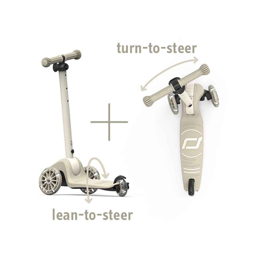 Scoot and Ride Highway Kick 3S - Ash-Scooters-Ash- | Natural Baby Shower