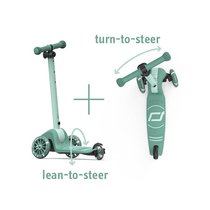 Scoot and Ride Highway Kick 3S - Forest-Scooters-Forest- | Natural Baby Shower
