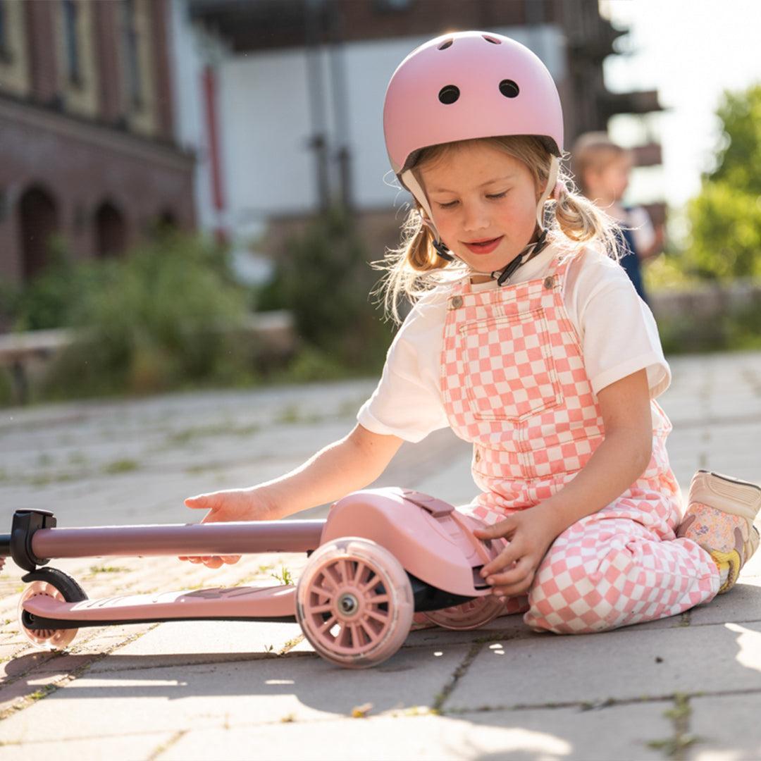 Scoot and Ride Highway Kick 3S - Rose-Scooters-Rose- | Natural Baby Shower