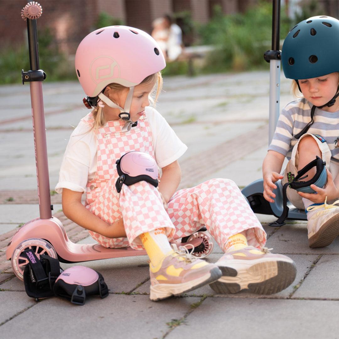 Scoot and Ride Highway Kick 3S - Rose-Scooters-Rose- | Natural Baby Shower