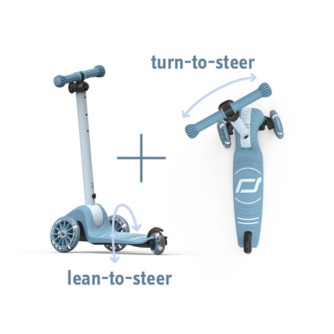 Scoot and Ride Highway Kick 3S - Steel-Scooters-Steel- | Natural Baby Shower