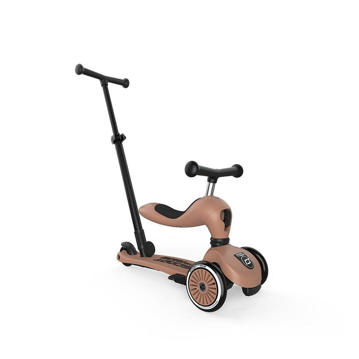 Scoot and Ride Highwaykick 1 Push & Go - Mocha-Scooters-Mocha-One Size | Natural Baby Shower