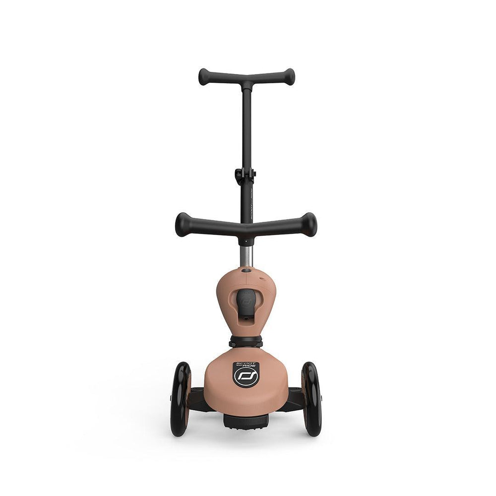 Scoot and Ride Highwaykick 1 Push & Go - Mocha-Scooters-Mocha-One Size | Natural Baby Shower