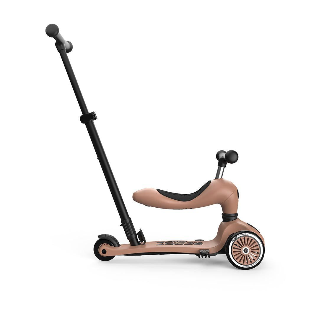 Scoot and Ride Highwaykick 1 Push & Go - Mocha-Scooters-Mocha-One Size | Natural Baby Shower