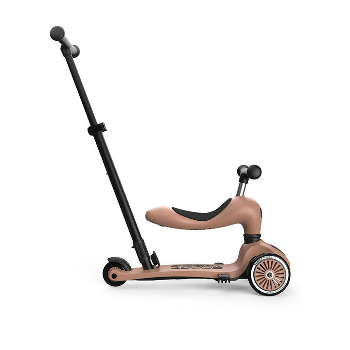 Scoot and Ride Highwaykick 1 Push & Go - Mocha-Scooters-Mocha-One Size | Natural Baby Shower