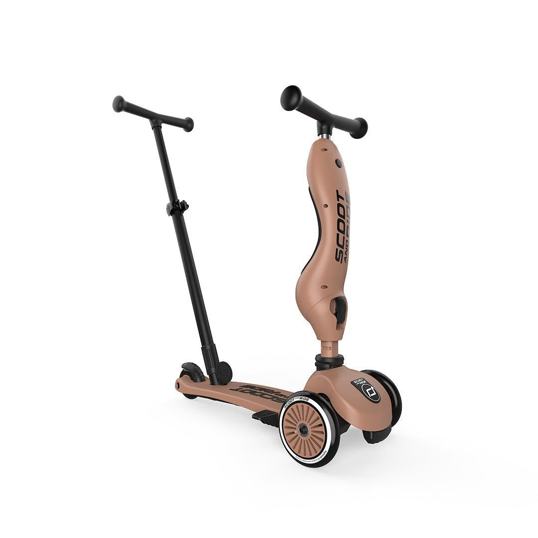 Scoot and Ride Highwaykick 1 Push & Go - Mocha-Scooters-Mocha-One Size | Natural Baby Shower