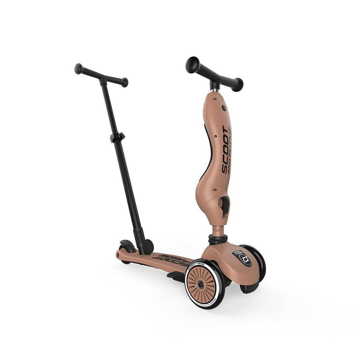 Scoot and Ride Highwaykick 1 Push & Go - Mocha-Scooters-Mocha-One Size | Natural Baby Shower