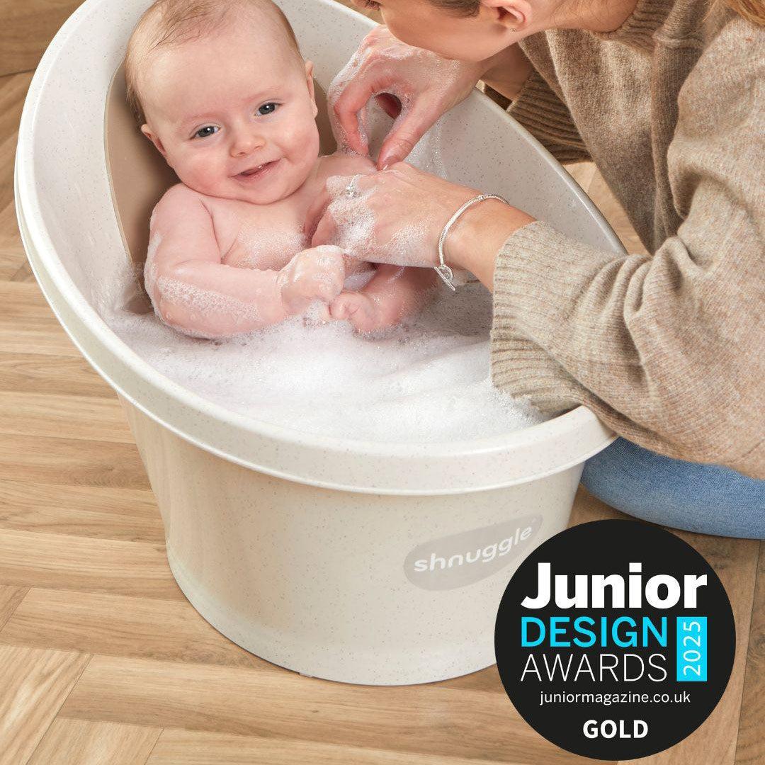 Shnuggle ECO Collection Baby Bath - Cookies & Cream-Baths-Cookies & Cream-One Size | Natural Baby Shower