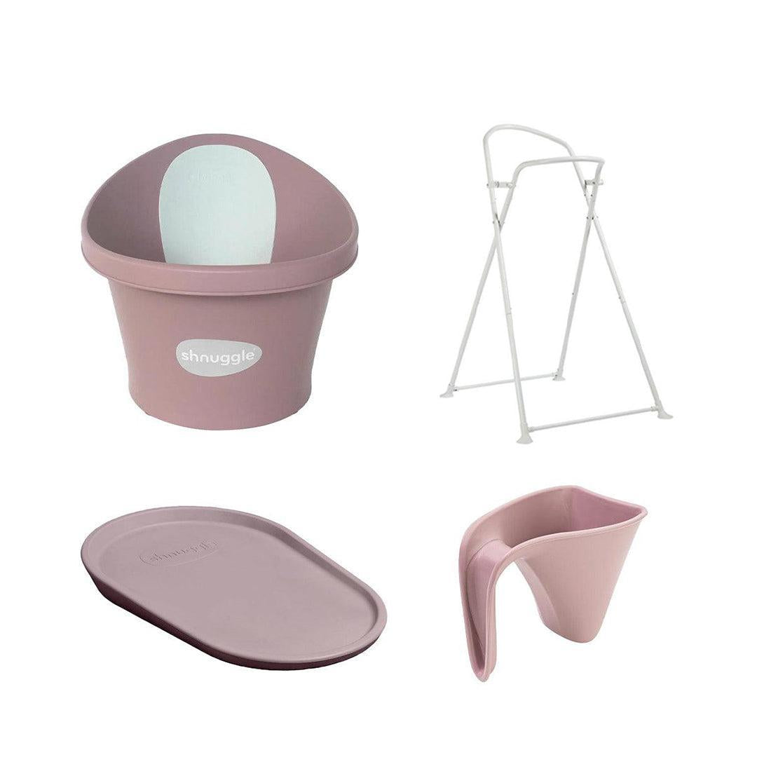 Shnuggle Baby Bath and Squishy Bundle - Blossom-Baths-Blossom-With Bath Stand | Natural Baby Shower