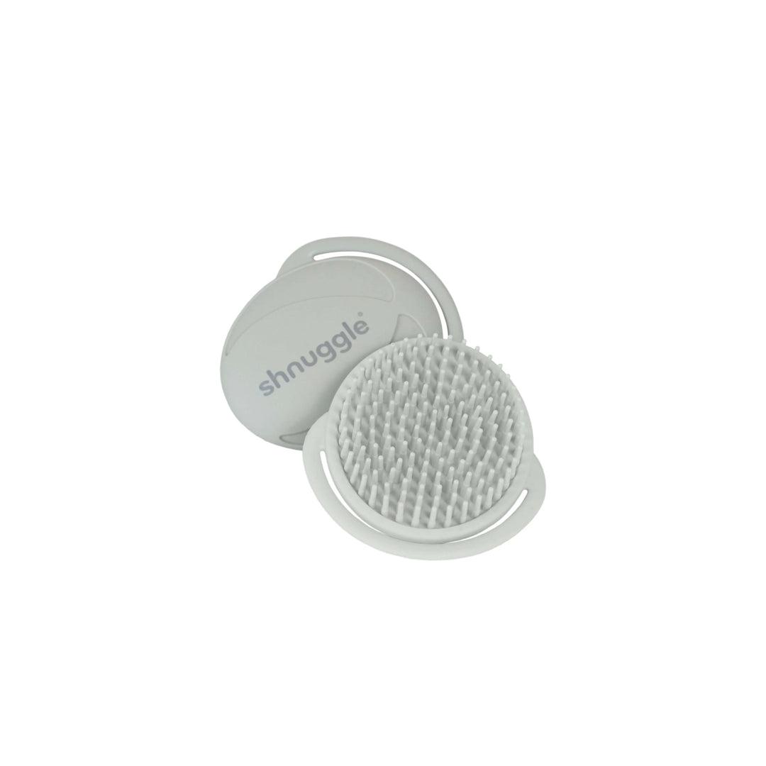 Shnuggle Baby Brush - Grey-Hair Care-Grey- | Natural Baby Shower